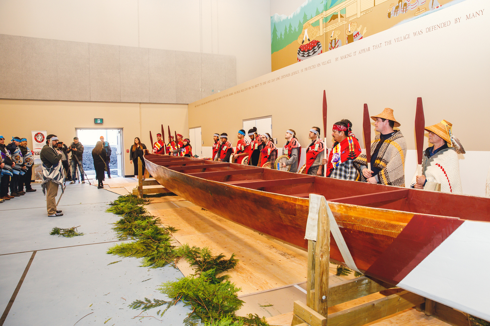 Kwikwetlem First Nation Canoe Dedication